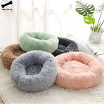 Detachable Plush Warm Pet Bed