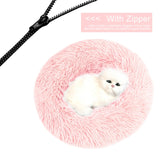 Detachable Plush Warm Pet Bed