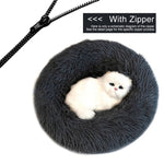 Detachable Plush Warm Pet Bed