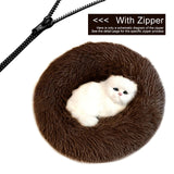 Detachable Plush Warm Pet Bed