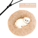 Detachable Plush Warm Pet Bed