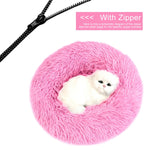 Detachable Plush Warm Pet Bed