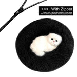 Detachable Plush Warm Pet Bed