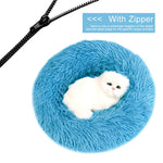 Detachable Plush Warm Pet Bed