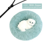 Detachable Plush Warm Pet Bed