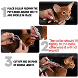 Colored Flea and Tick Collar