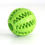 Rubber Ball Pet Dog Cat Puppy Chew Ball Teeth Chew Toys Tooth Cleaning Balls Food