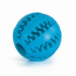 Rubber Ball Pet Dog Cat Puppy Chew Ball Teeth Chew Toys Tooth Cleaning Balls Food