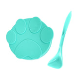 Silicone Reusable lid and spoon