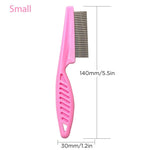 Cleaning And Grooming Solid Wood Pet Comb