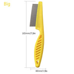 Cleaning And Grooming Solid Wood Pet Comb