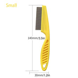 Cleaning And Grooming Solid Wood Pet Comb