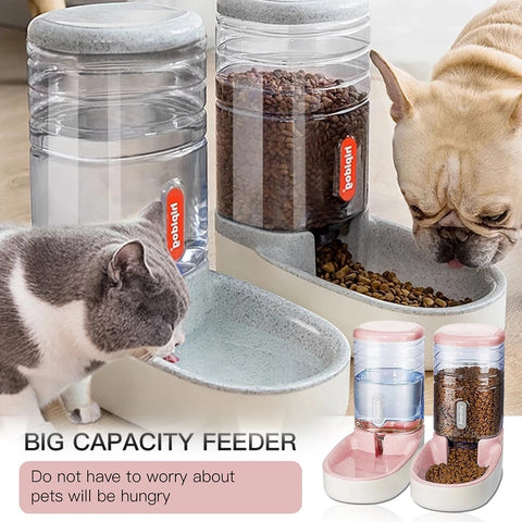 Automatic feeder or water dispenser