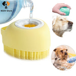 Pet Bath Brush Soft Silicone Cleaner