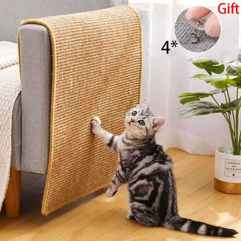 Cat Scratcher Sisal Mat Furniture Protector